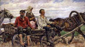 Новгород. Возвращение с ярмарки
