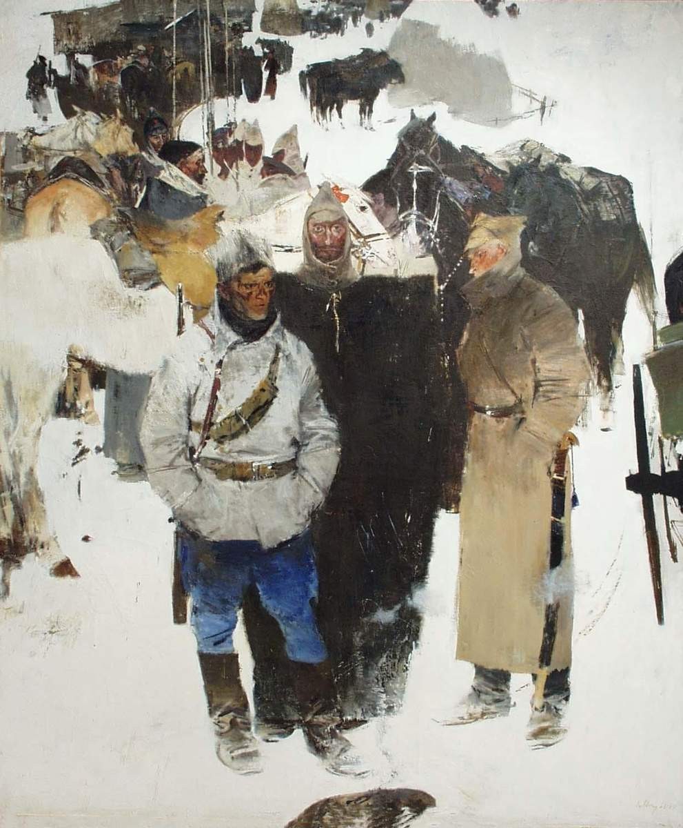 Товарищи, Evsey Moiseenko, 1963-1964