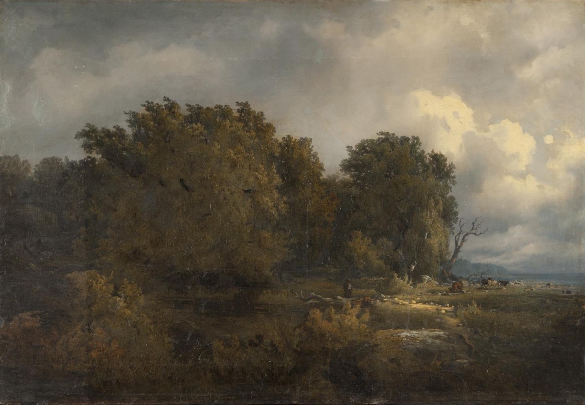 Перед грозой, Viktor Rezanov, 1858