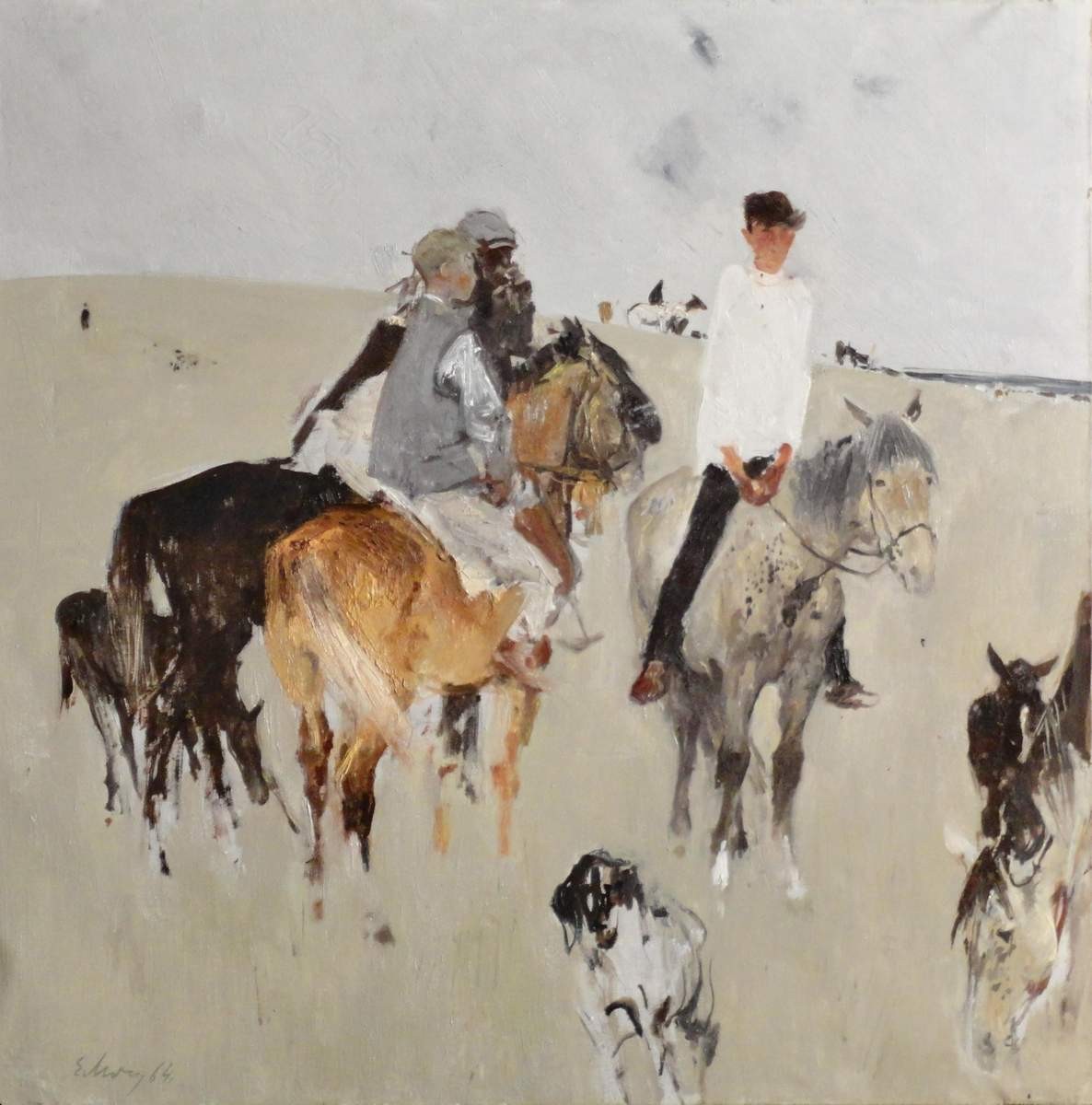 Из детства, Evsey Moiseenko, 1964