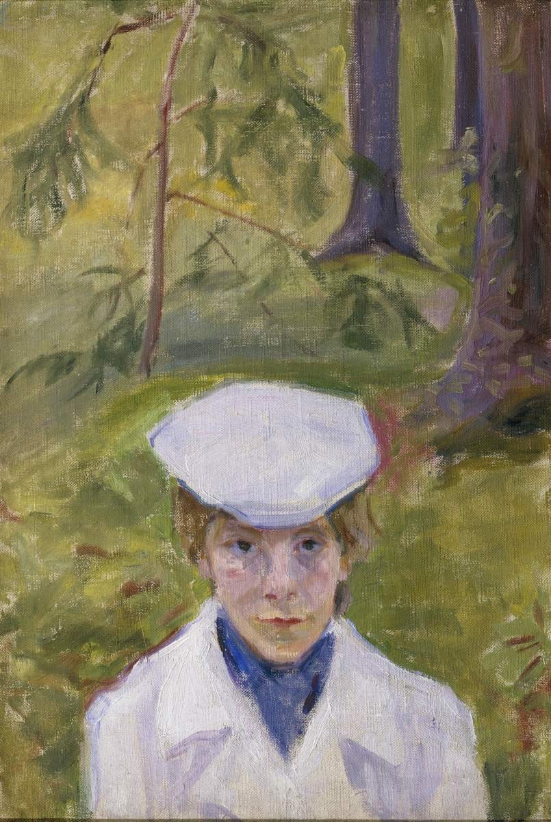 Портрет Е. Г. Гуро, Mikhail Matiushin, 1910