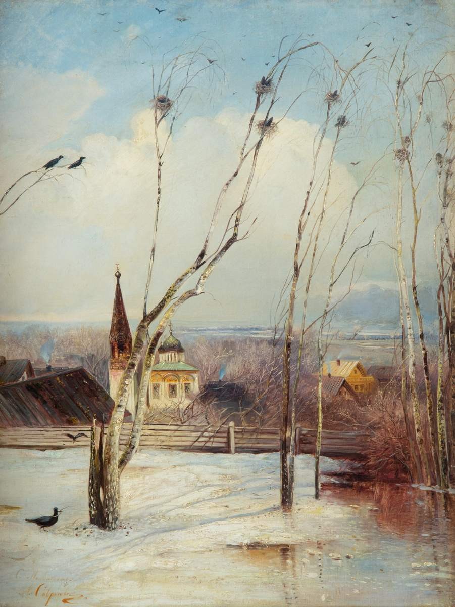 Грачи прилетели, Alexei Savrasov, 1880s–1890s
