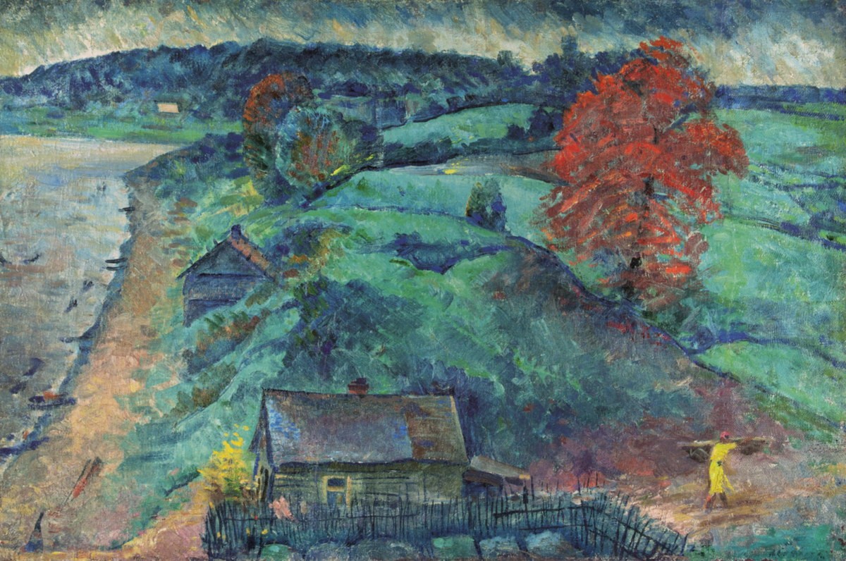 Старая Ладога, Aleksandr Nikolaevich Samokhvalov, 1924