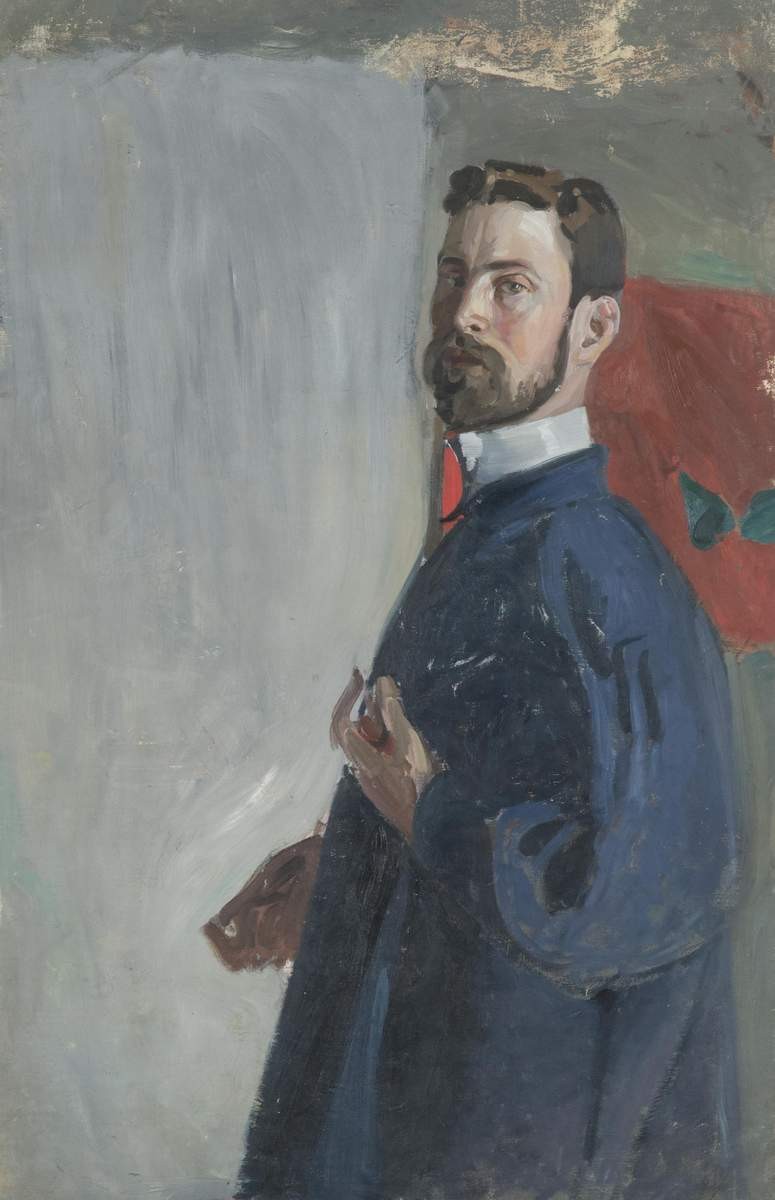 Автопортрет, Stepan Yaremich, 1900s