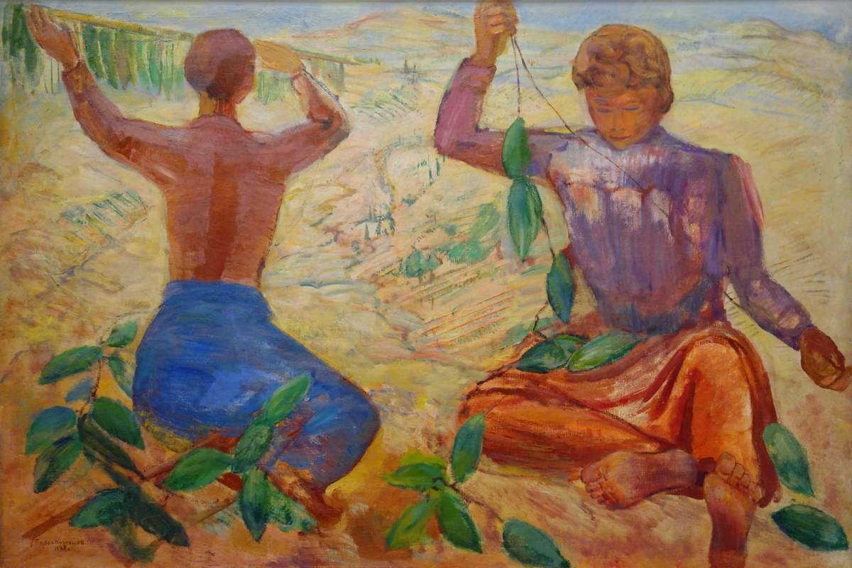 Табачницы, Pavel Kuznetsov, 1926