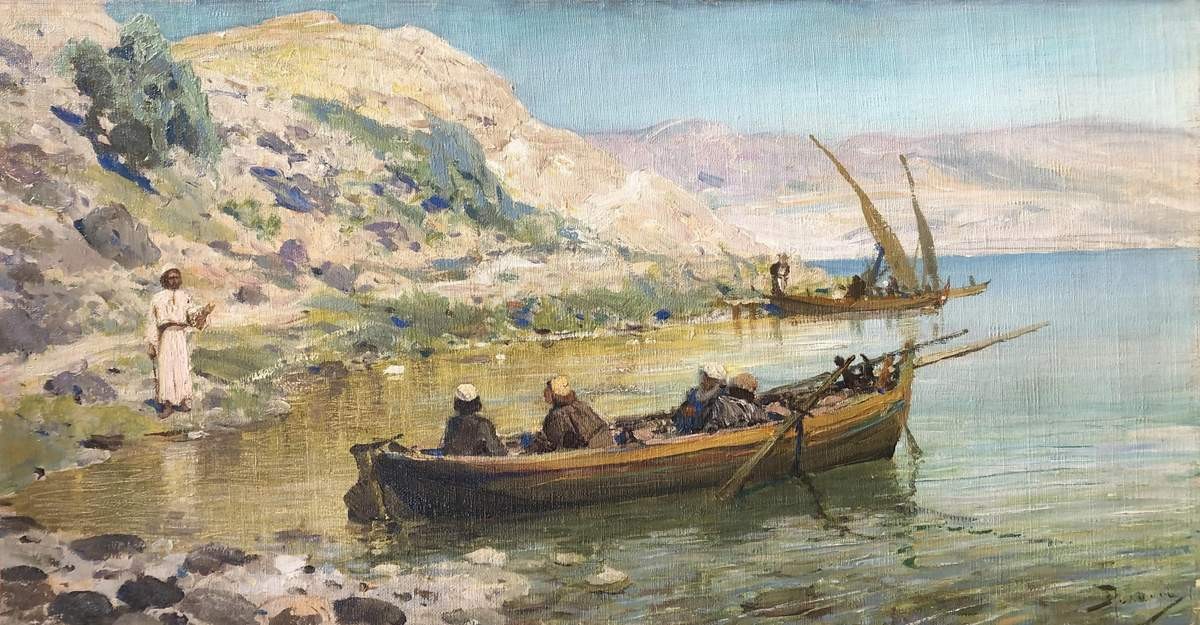 Иаков и Иоанн, Vasily Polenov, 1890s–1900s