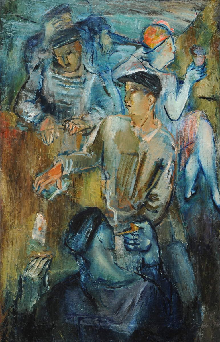Матросы (В кабачке), Vyacheslav Pakulin, 1929 (?)