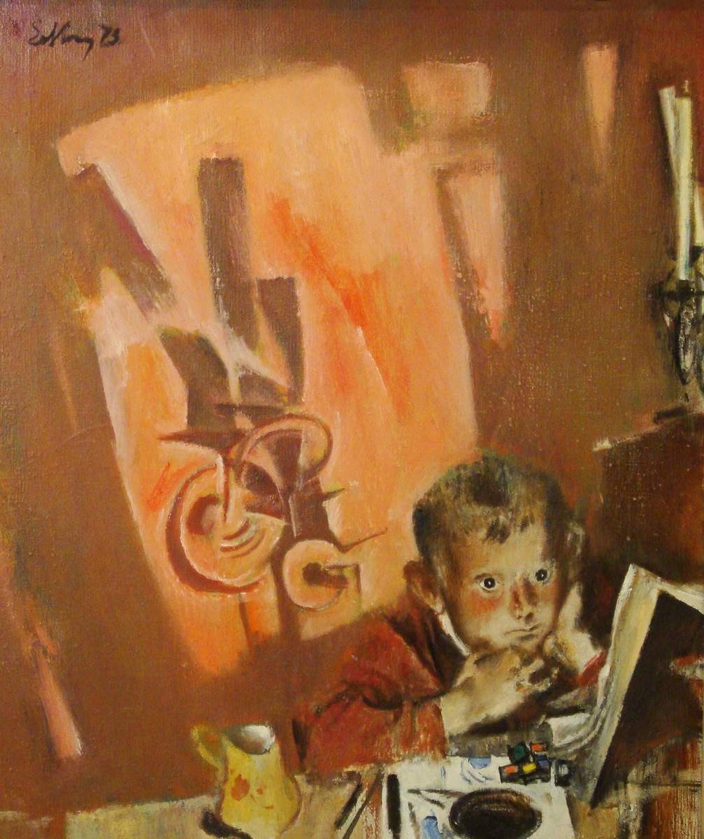 Мальчик, Evsey Moiseenko, 1973