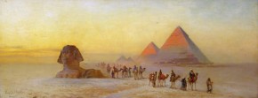 Cairo. The Sphinx and Pyramids