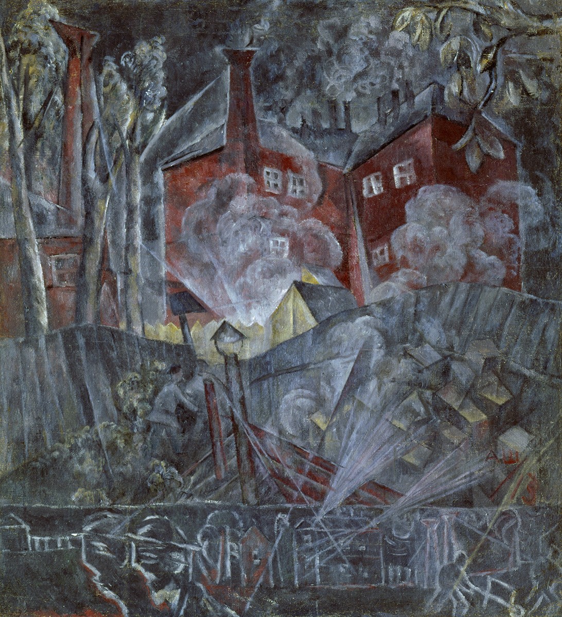 Старая фабрика, Aleksandr Shevchenko, 1913