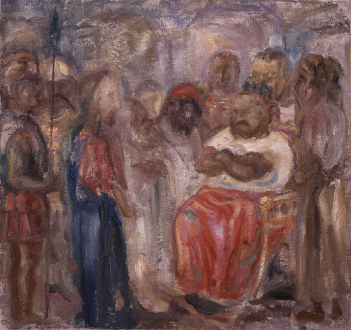Христос перед Пилатом, Sergey Romanovich, first half of the 1950s