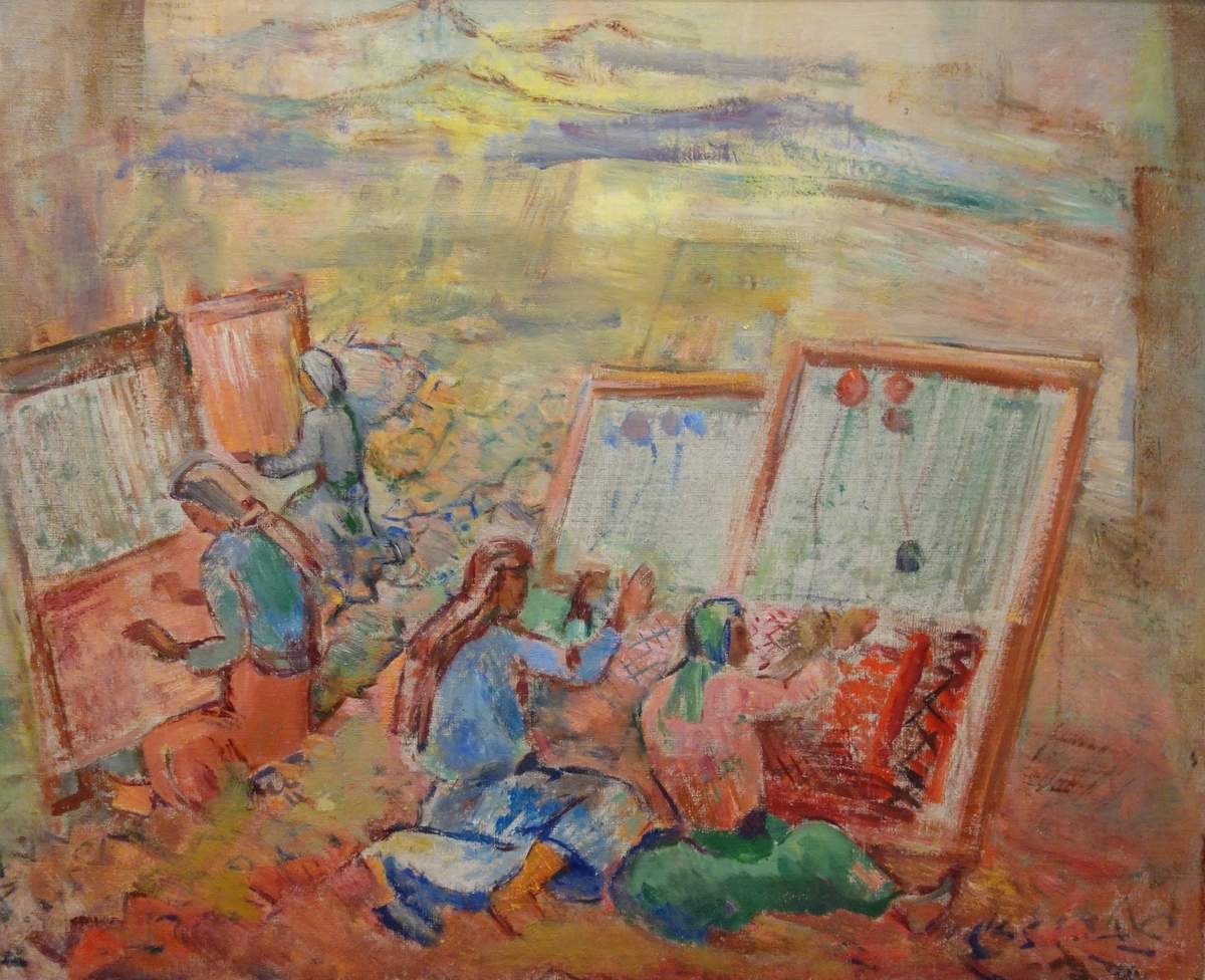 Ковровщицы, Pavel Kuznetsov, 1931