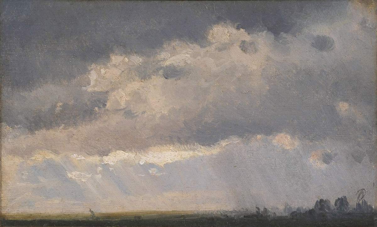 Облако, Ivan Shishkin, 1860s