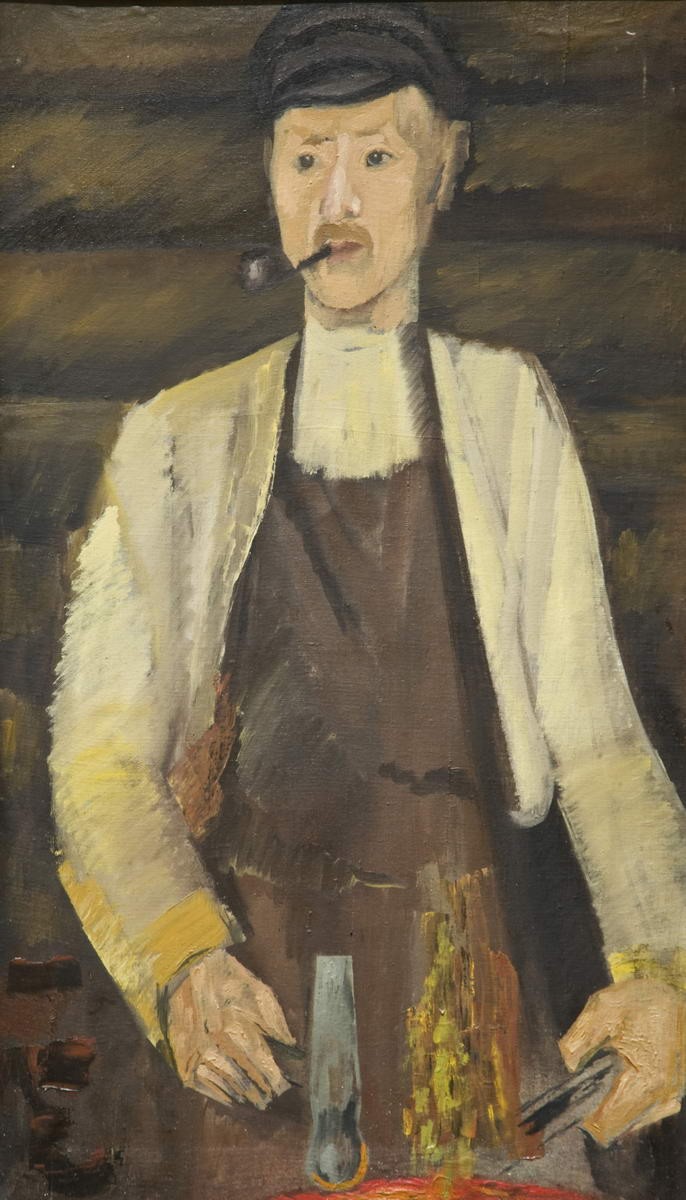 Колхозный кузнец, Vladimir Malagis, 1934