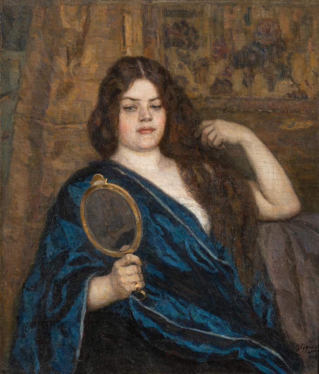 Сибирячка, Vasily Surikov, 1909