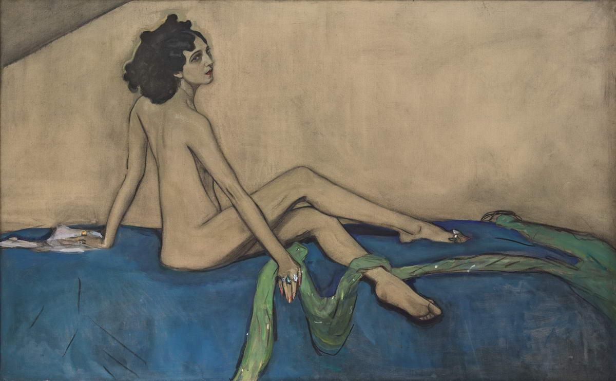 Портрет Иды Рубинштейн, Valentin Serov, 1910
