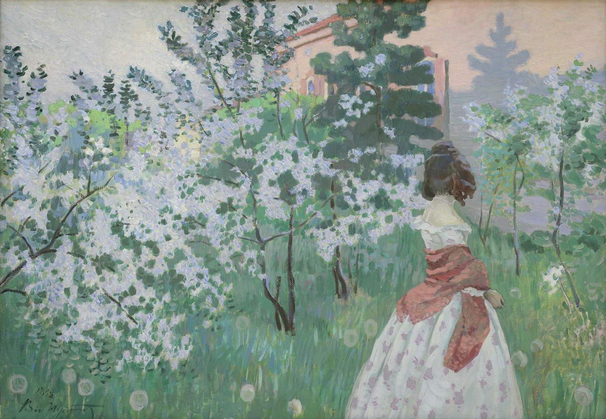Весна, Victor Borisov-Musatov, 1898–1901
