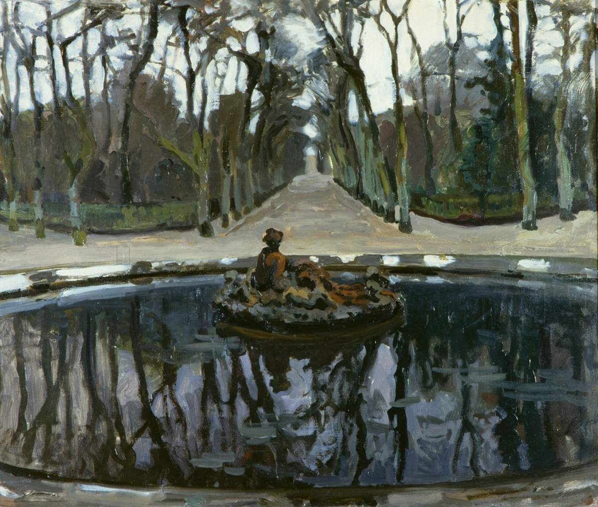 Бассейн Флоры в Версале, Alexandre Benois, 1905–1906