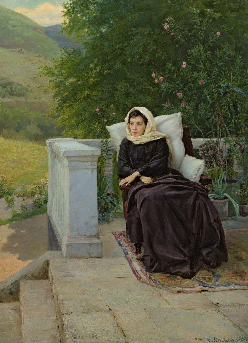 В теплых краях, Nikolai Yaroshenko, 1890