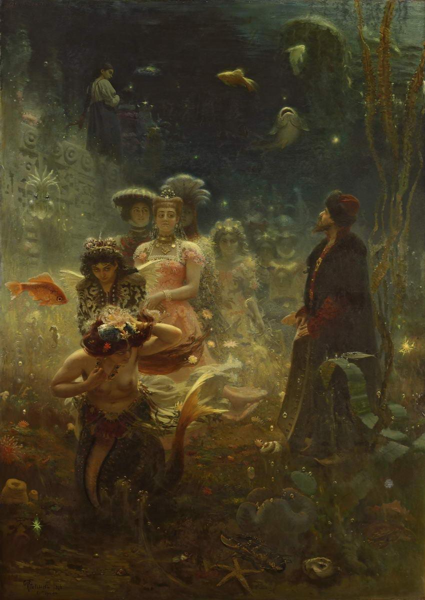 Sadko, Ilya Repin, 1876