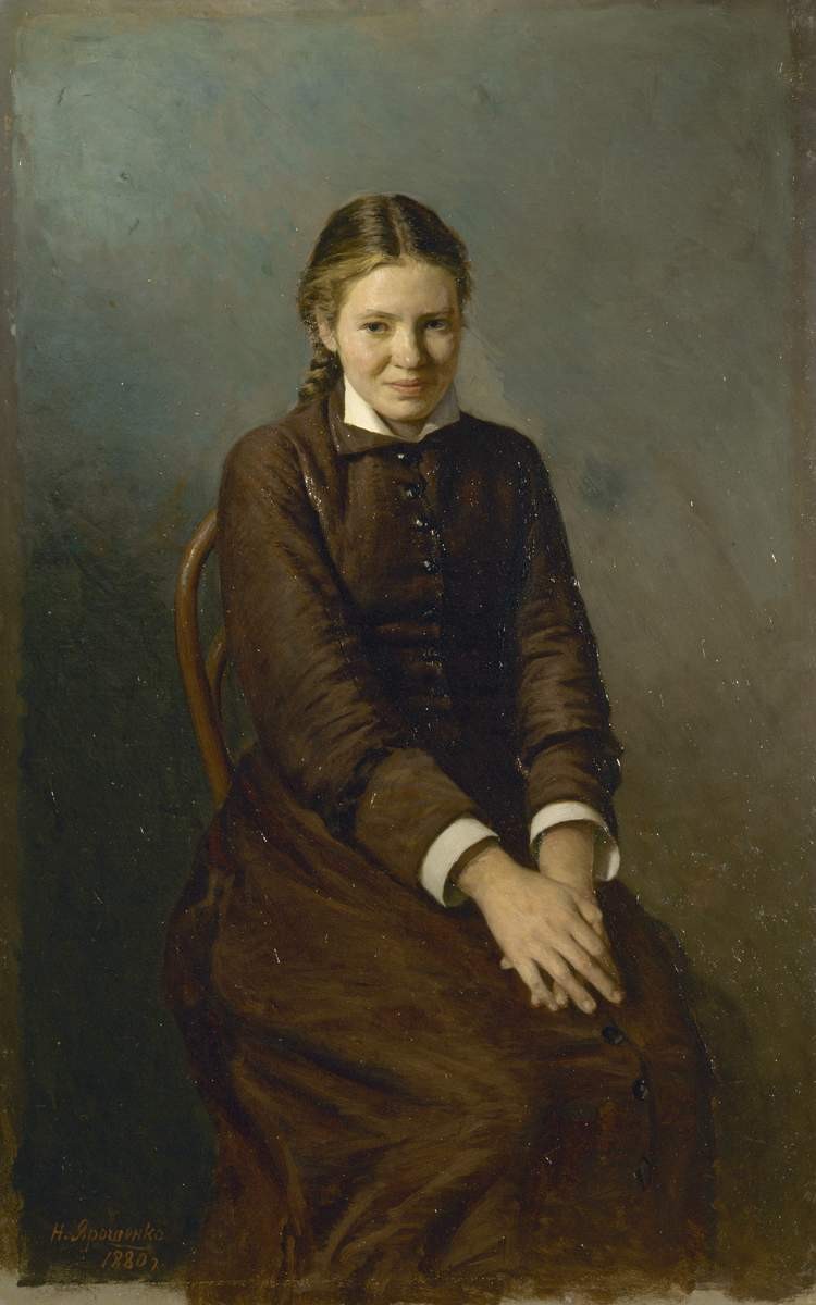 Курсистка, Nikolai Yaroshenko, 1880