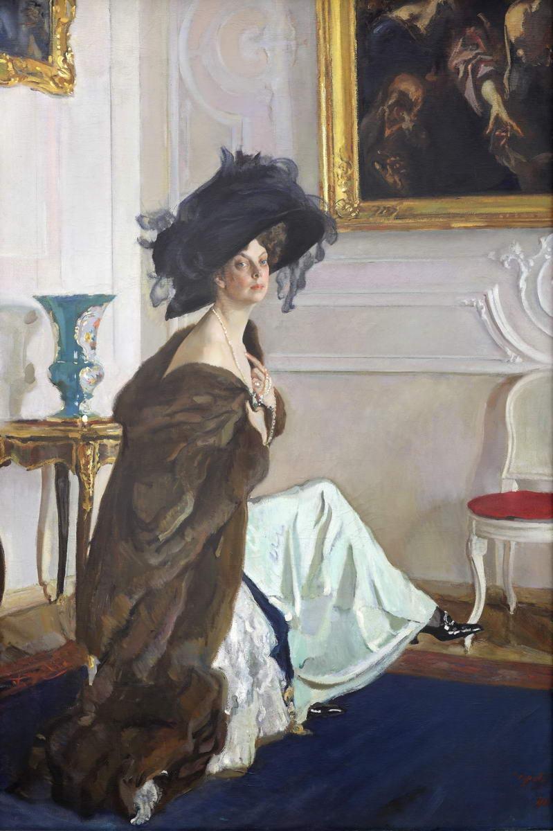 Портрет княгини Ольги Орловой, Valentin Serov, 1911
