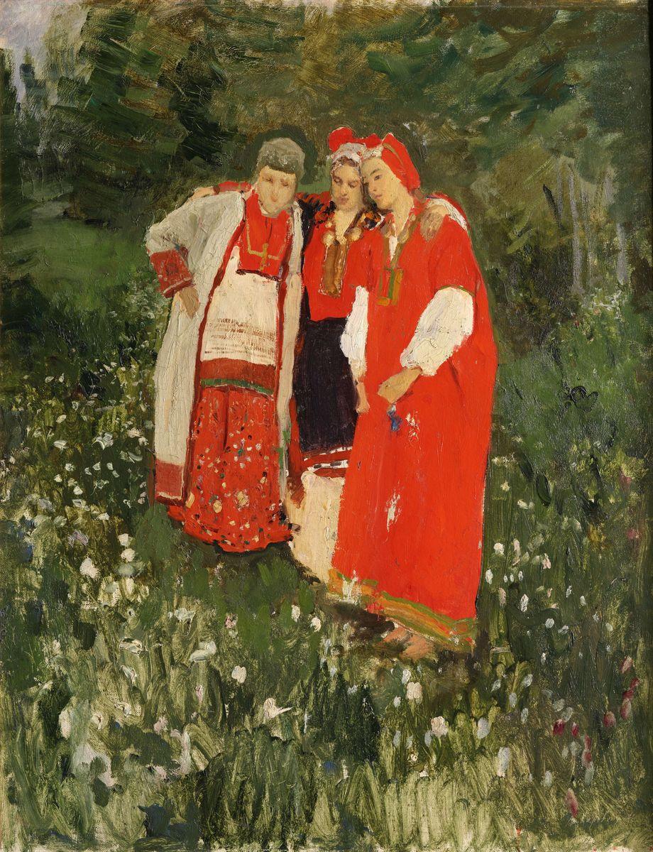 Северная идиллия, Konstantin Korovin, early 1890s