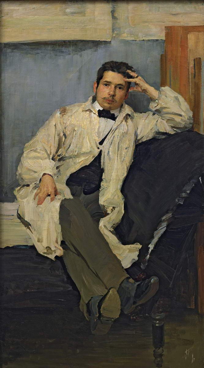 Портрет художника К. А. Сомова, Filipp Malyavin, 1895