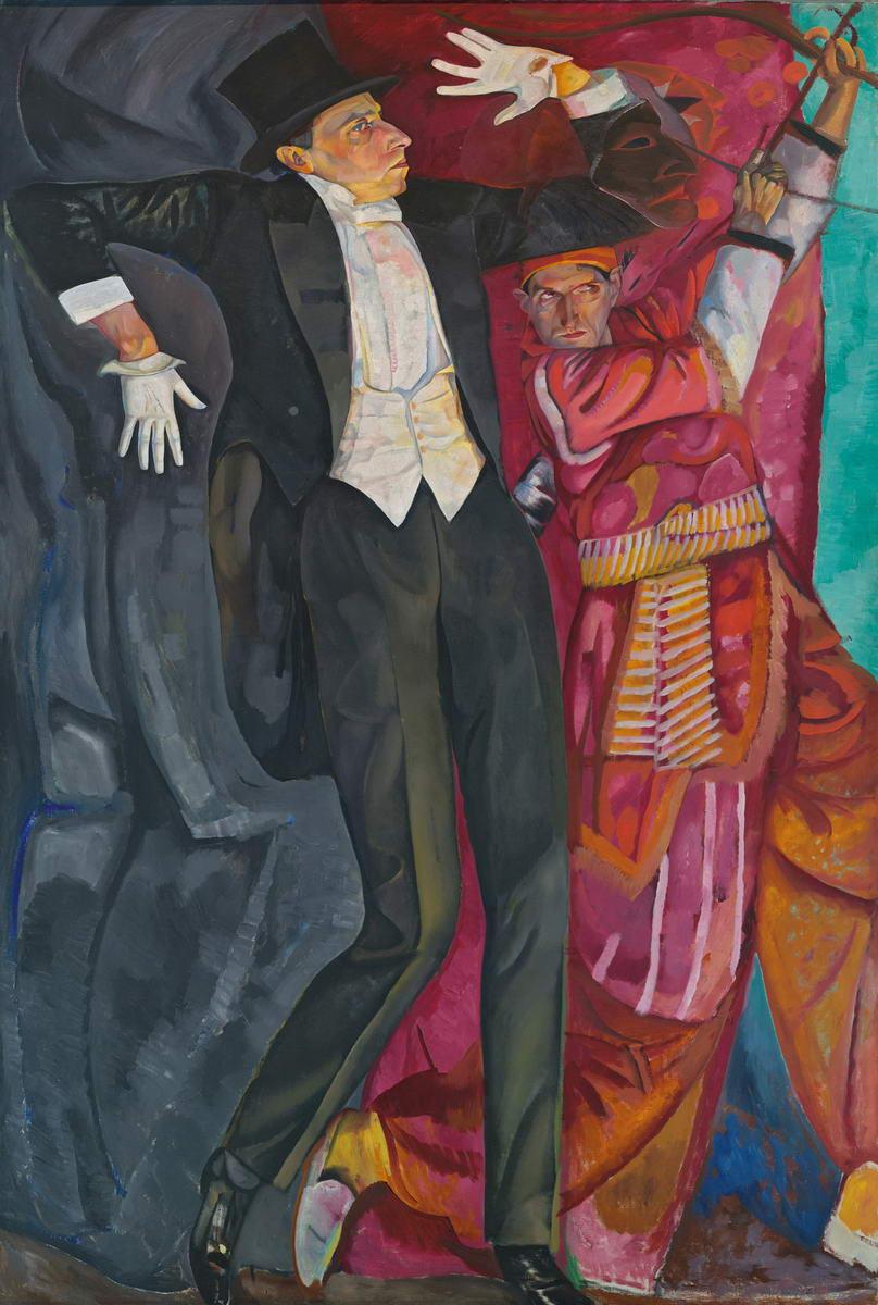 Портрет В. Э. Мейерхольда, Boris Grigoriev, 1916