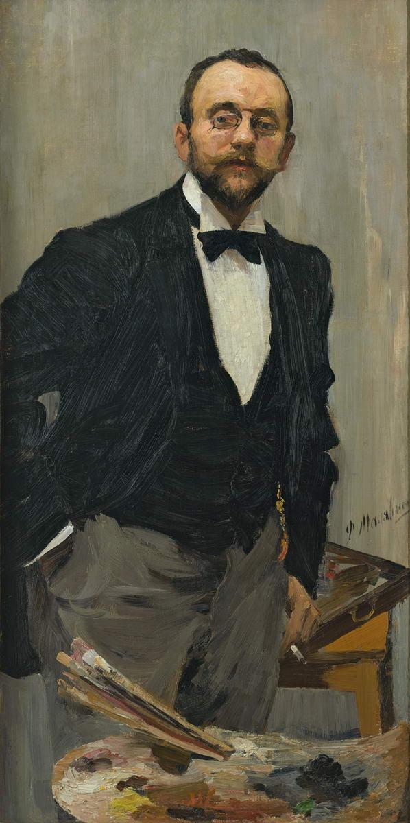 Портрет художника И. Э. Грабаря, Filipp Malyavin, 1895