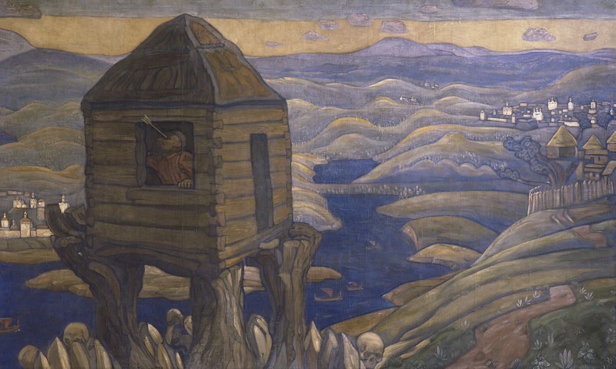 Соловей-разбойник, Nicholas Roerich, 1910