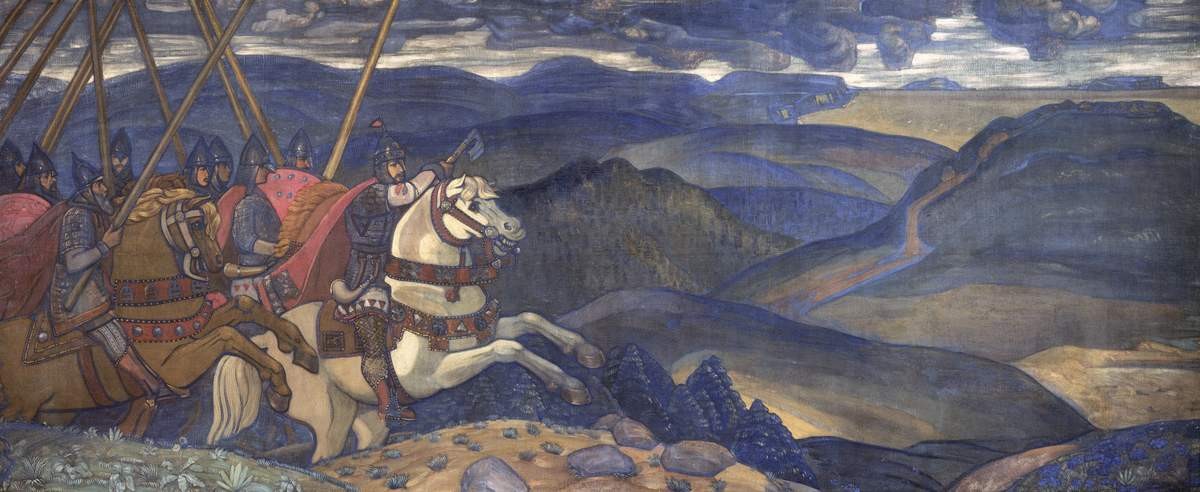 Вольга Святославович, Nicholas Roerich, 1910