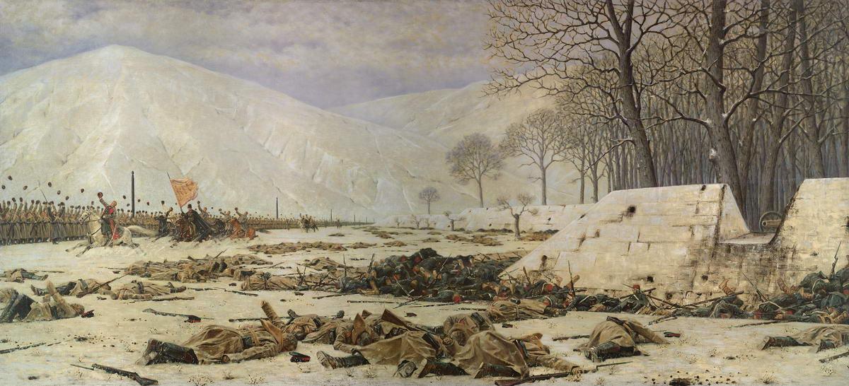 Шипка-Шейново (Скобелев под Шипкой), Vasily Vereshchagin, before 1890