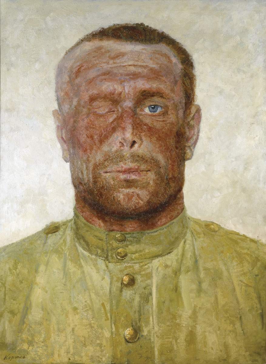 Следы войны, Geliy Korzhev, 1965