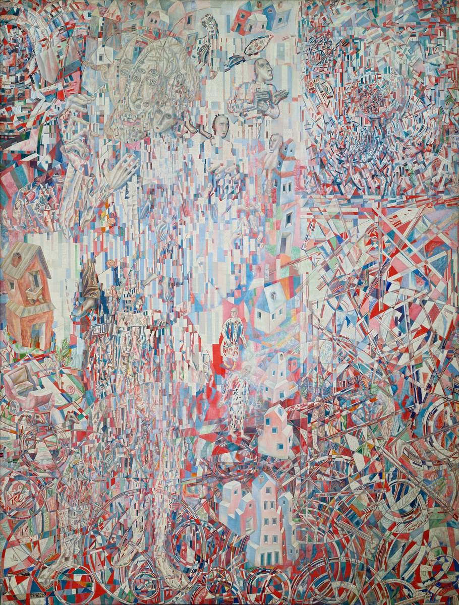 Формула петроградского пролетариата, Pavel Nikolaevich Filonov, 1920–1921