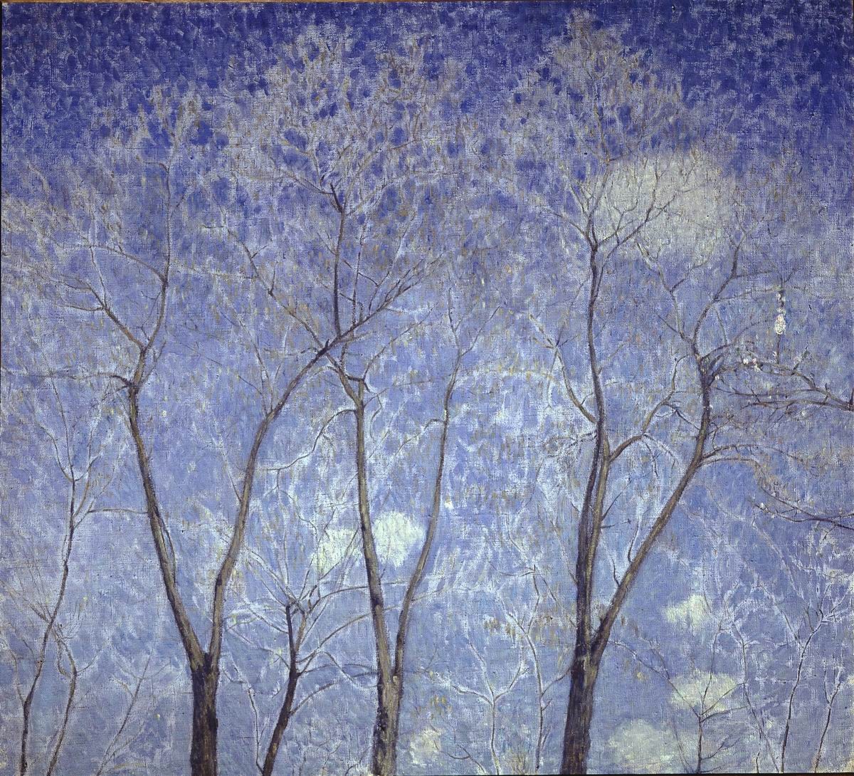 Акации весной, Mikhail Larionov, 1904