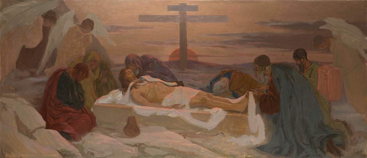 Положение во гроб, Vasilij Belyaev, 1913