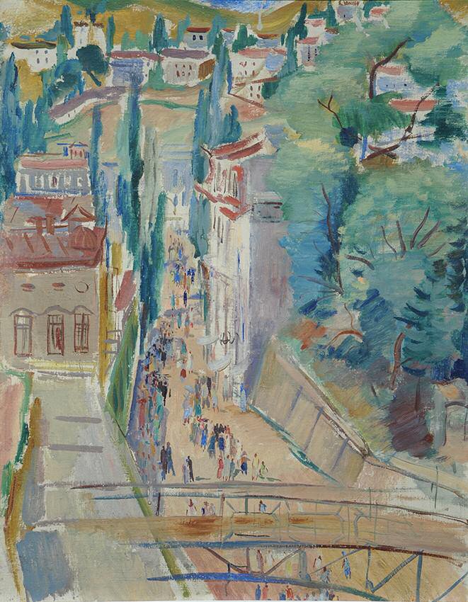 Пейзаж. Кисловодск, Vyacheslav Pakulin, early 1930s