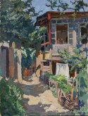 Веранда в саду (Алупка)
