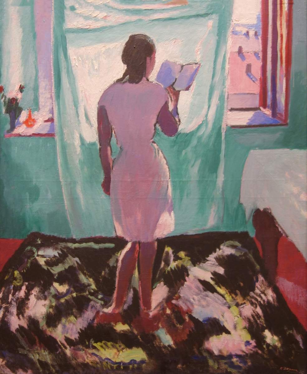 Утро. У окна, Konstantin Istomin, 1930