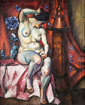 Artist’s Model (with a Copper Jug)