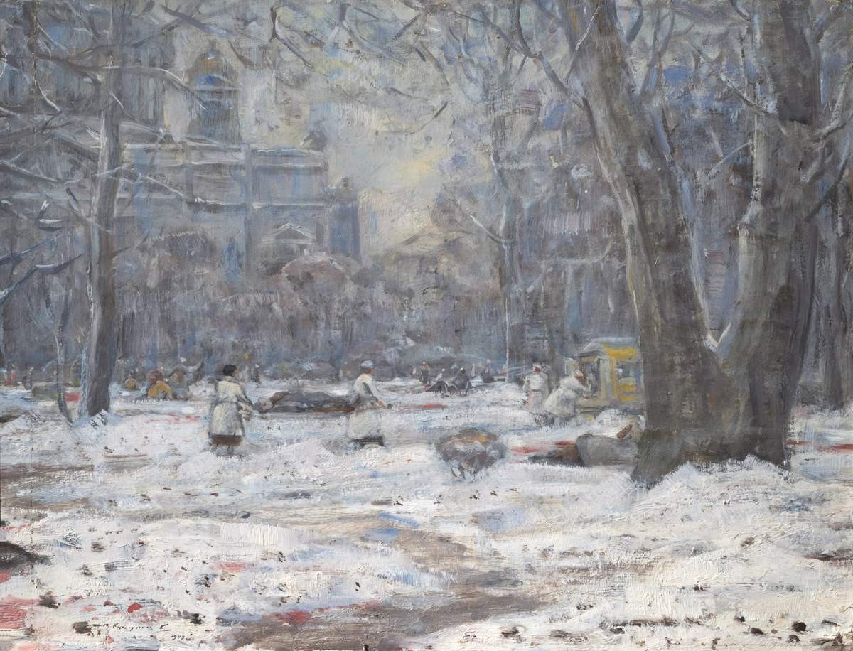 После обстрела, Kuchumov Vasiliy Nikitich, 1942