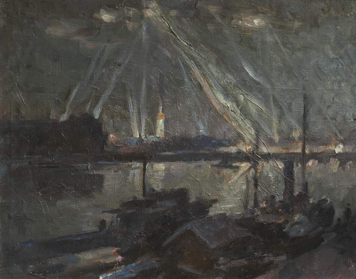 На Неве, Yaroslav Nikolaev, 1941-1942