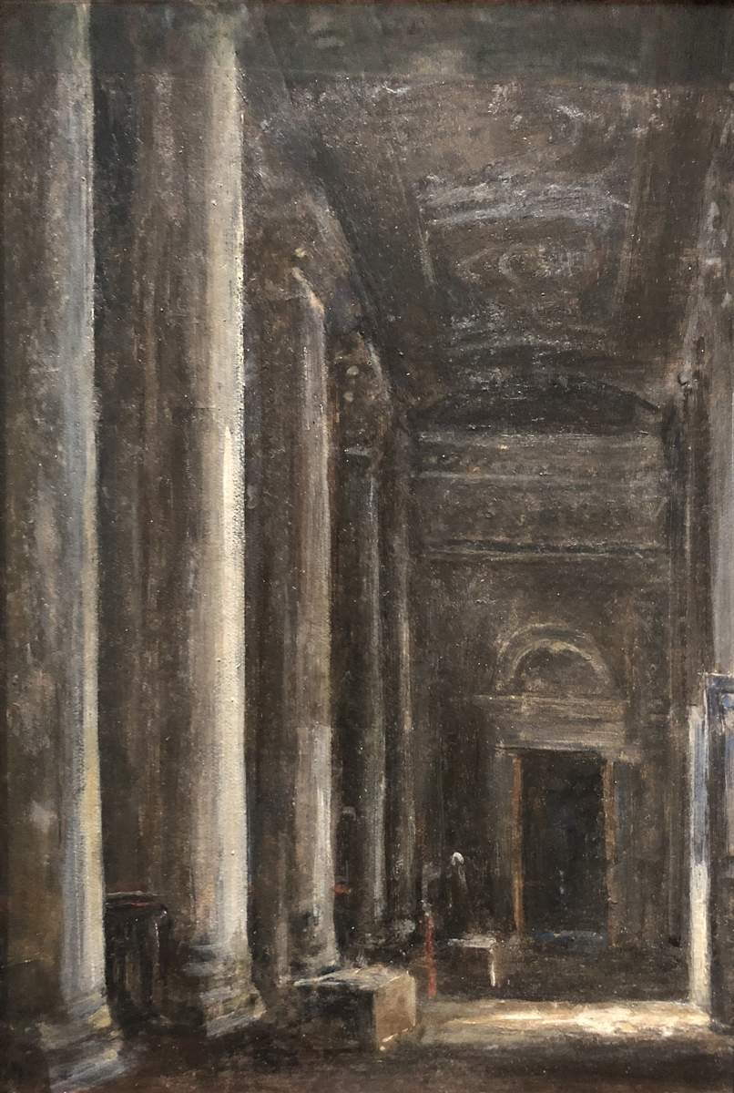 Колоннада вестибюля Государственного Русского музея, Kuchumov Vasiliy Nikitich, 1943