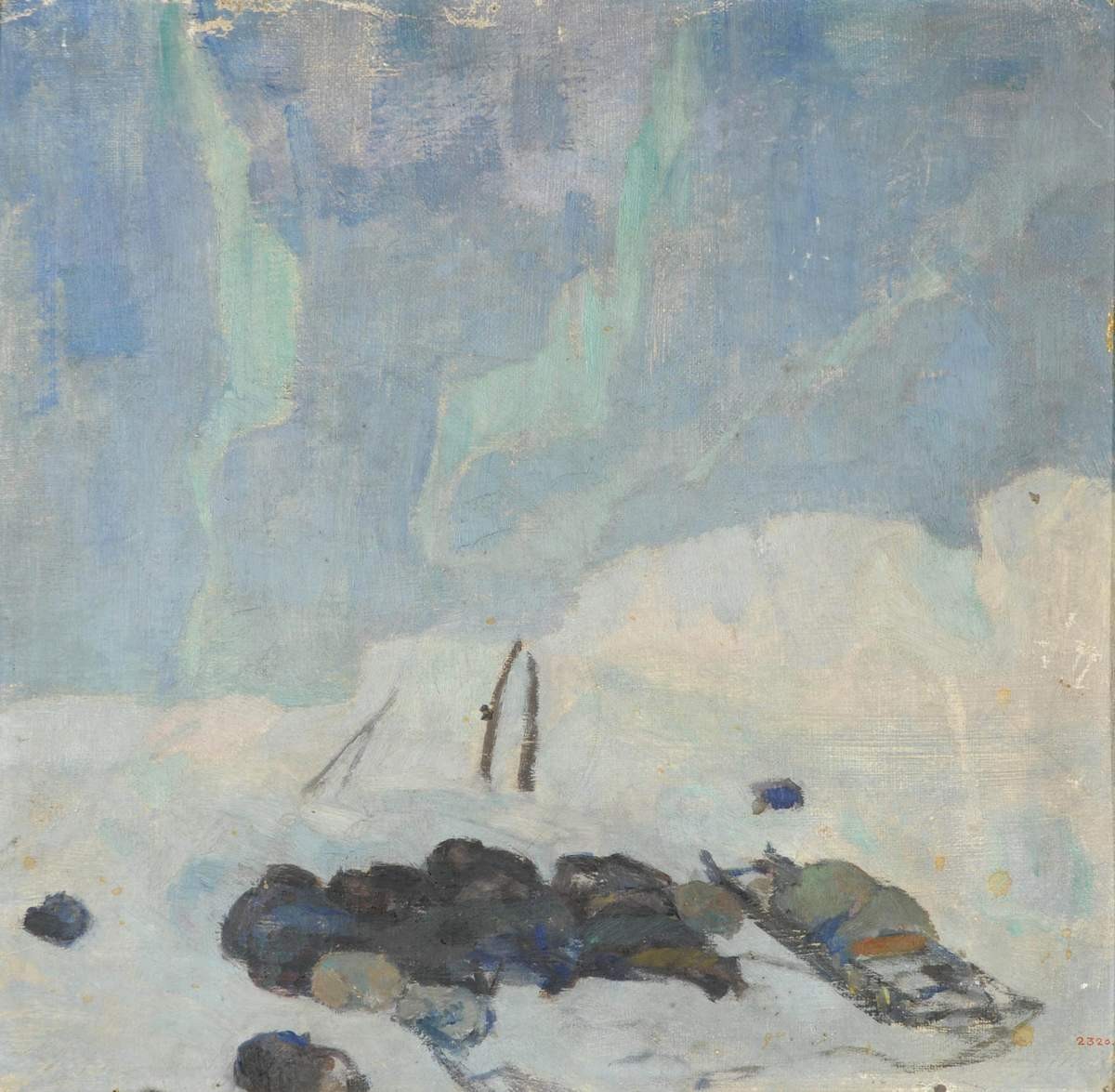 Северное сияние, Nikolay Pinegin, 1913