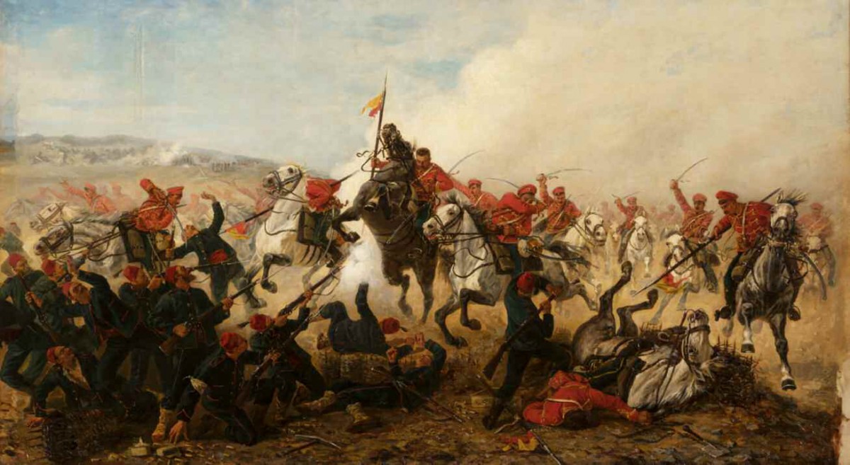 Дело при селении Телише в 1877 году, Wiktor Mazurowski, 1888