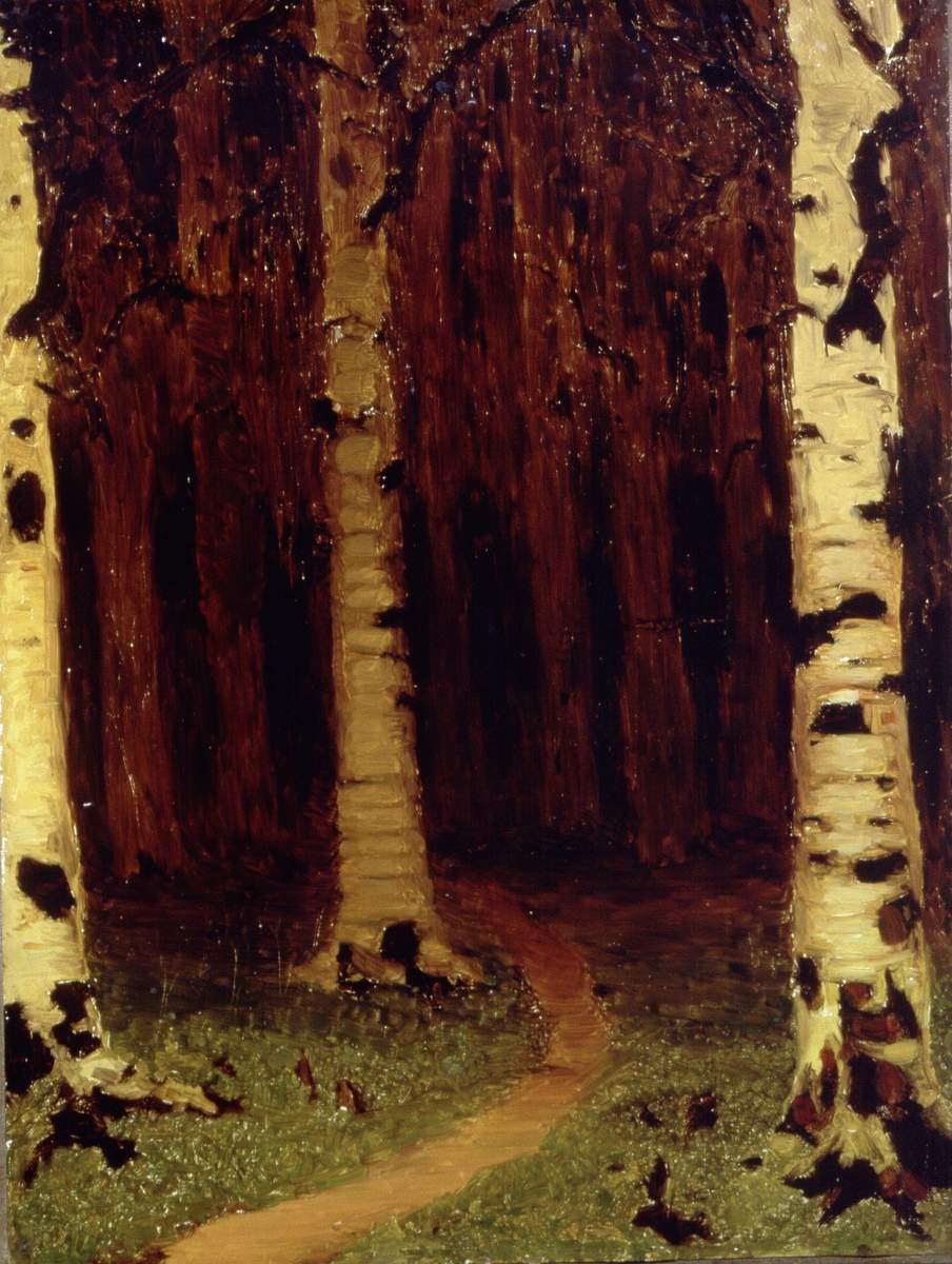 Березовая роща, Arkhip Kuindzhi, 1880s