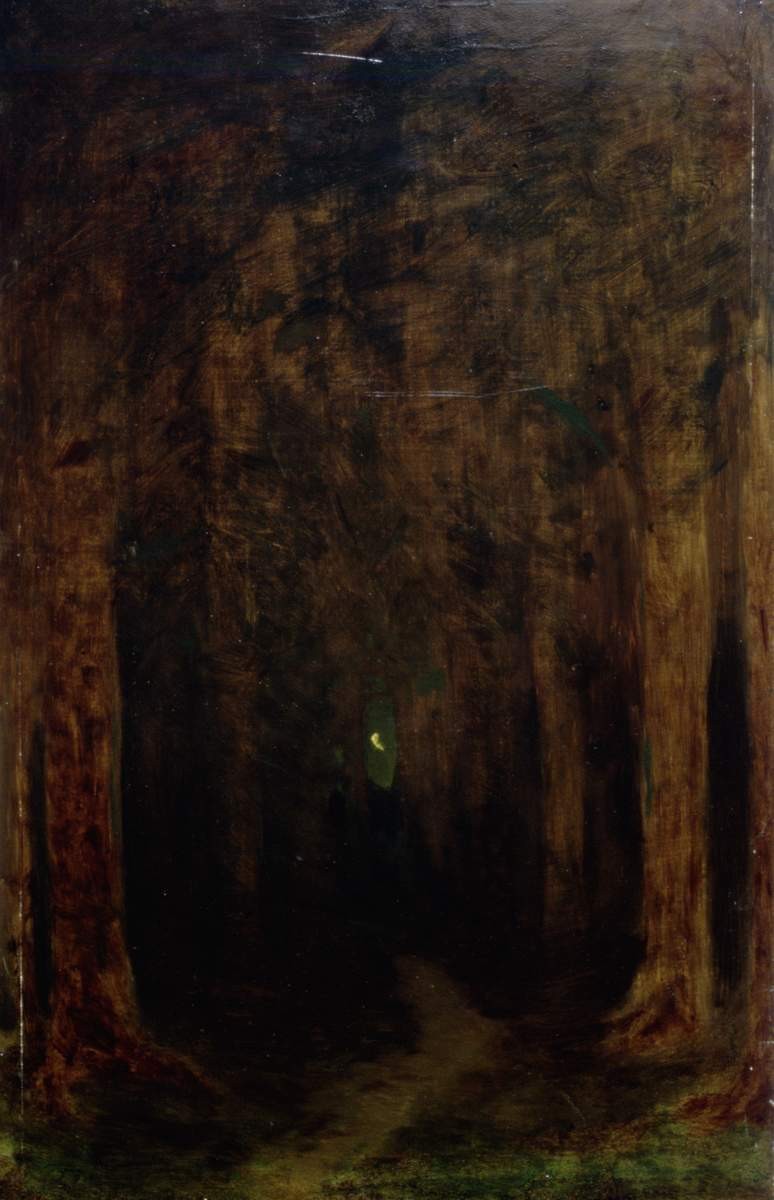 Лес ночью, Arkhip Kuindzhi, 1870s