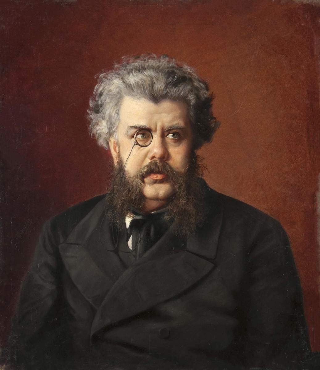 Портрет писателя князя П. П. Вяземского, Genrikh Matveevich Manizer, 1873
