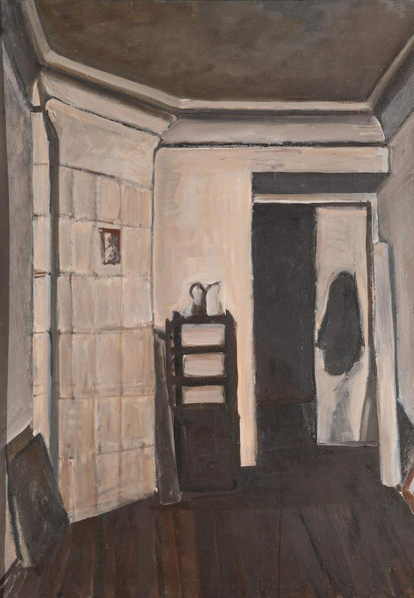 Белый интерьер, Vladimir Borisovich Manokhin, 1992